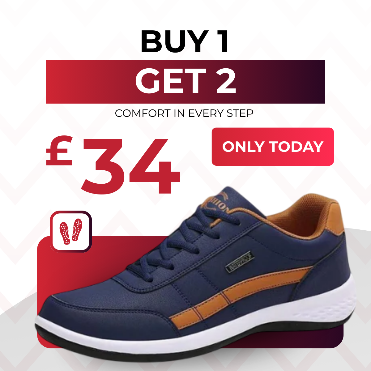 [BUY 1 GET 2] - CalmStep™ Orthopaedic Shoes